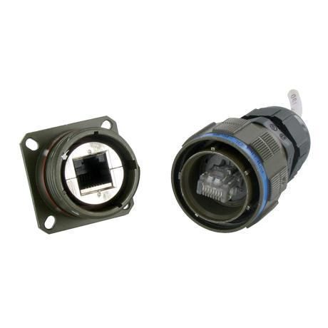 Module connecteur de données - RJF TV - AMPHENOL SOCAPEX - RJ45 / Ethernet / circulaire