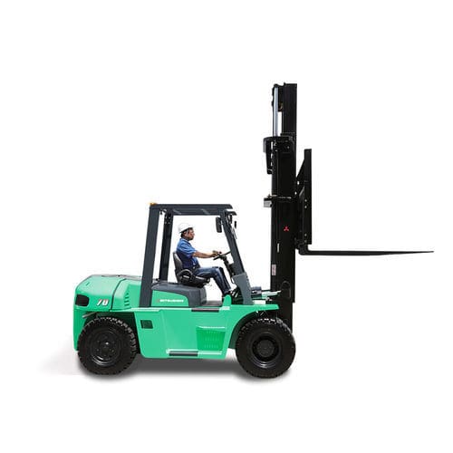 Chariot élévateur diesel - FD70-100NH Series - Mïtsubishi Forklift Trucks - à conducteur porté assis / à usage extérieur / industriel