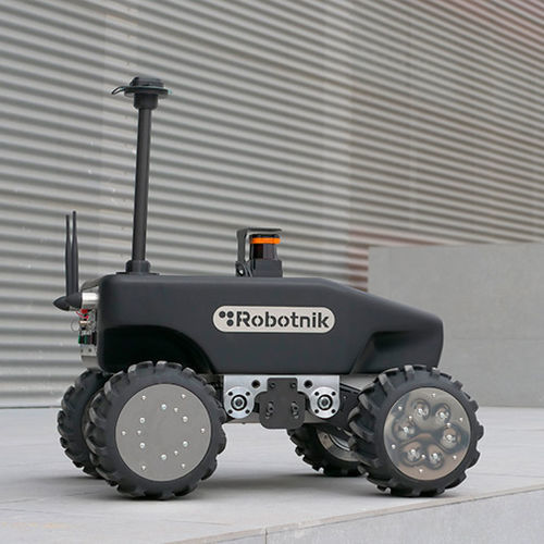 Robot mobile autonome de transport - RB-SUMMIT - Robotnik - pour la logistique / pour R&D / pour chantier de construction