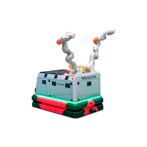 AMR de manutention - RB-ROBOUT+ DUAL - Robotnik - pour entrepôt / pour l'assemblage / électrique