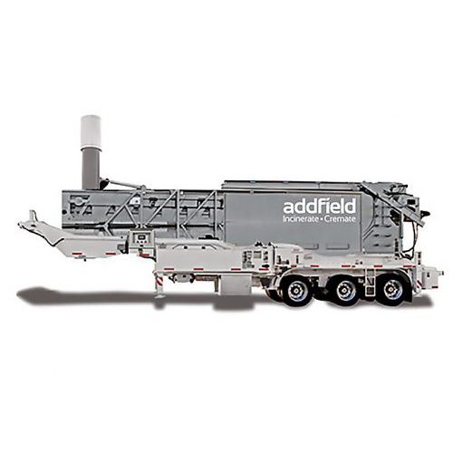 Incinérateur pour déchets - Rapid 1000 - Addfield Environmental Systems Limited - mobile