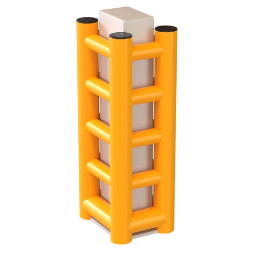 Protection de piliers carrée - RAL2, RAL3 - Anter System