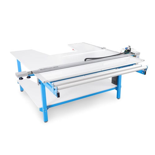 Table de découpe de tissus - RollMaster Mini - SAMEX - à couteau rotatif / de découpe transversale / pour salle de découpe