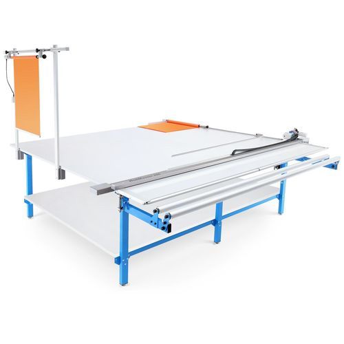 Table de découpe de tissus - RollMaster Super - SAMEX - à couteau rotatif / pour salle de découpe / pour store