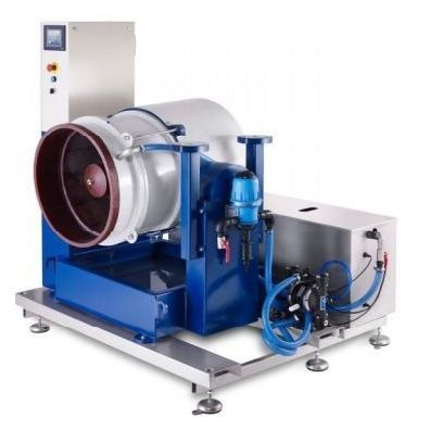 Machine de tribofinition à force centrifuge - Turbo-Line series - PERS GROUP - d'ébavurage / semi-automatique