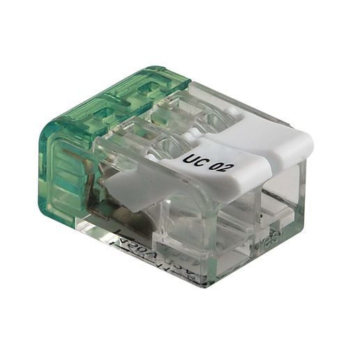 Bloc de jonction à connexion à vis - UC series  - Cabur - à ressort / en matière plastique / compact