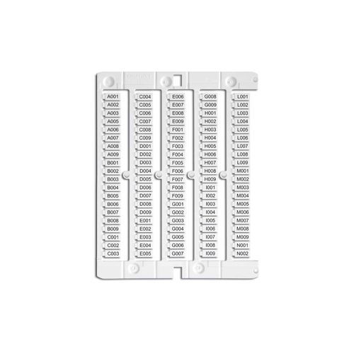 Tag d'identification - NU series - Cabur - en ABS / en PC / de bornier de moteur