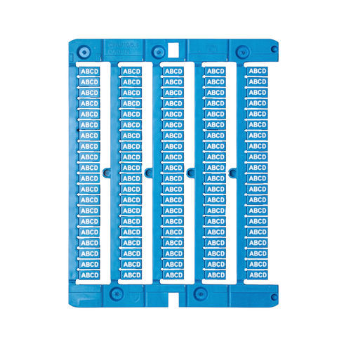 Tag d'identification - NU series - Cabur - en ABS / de bornier de moteur / pour l'industrie agroalimentaire