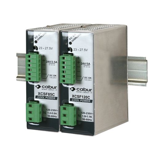 Alimentation électrique sur rail DIN - XCSF85 - Cabur - AC/DC / à sortie simple / à découpage