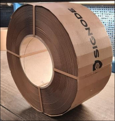Feuillard de cerclage en papier - LEVEX SIGNODE 100% recyclable, certifi&eacute; 4E - STRAPEX