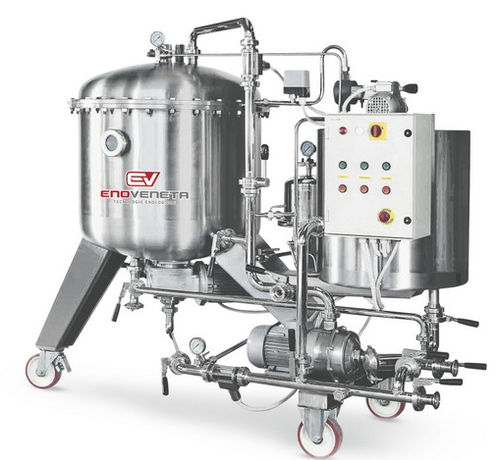 Filtre pour liquides alimentaires et boissons - FRM, FRA - Enoveneta - pour le vin / à plaques / mobile