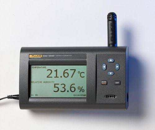 Thermo-hygromètre numérique - 1620A - Fluke Calibration - à montage mural / température / humidité relative