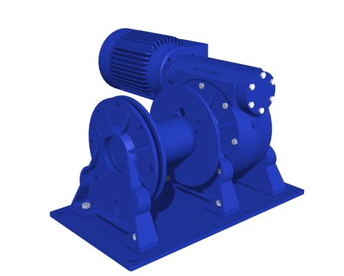 Treuil pneumatique - MCW series - EMCÉ - de levage / robuste / à vis sans fin