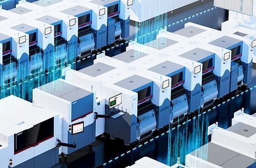 Machine de placement pour BGA - SIPLACE V - ASM Assembly Systems - CMS / pour caméra / modulaire
