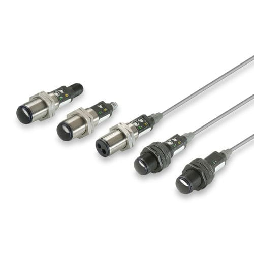 Détecteur photoélectrique rétro-réfléchissant - SM 7000 series - Telco Sensors - type barrage / cylindrique