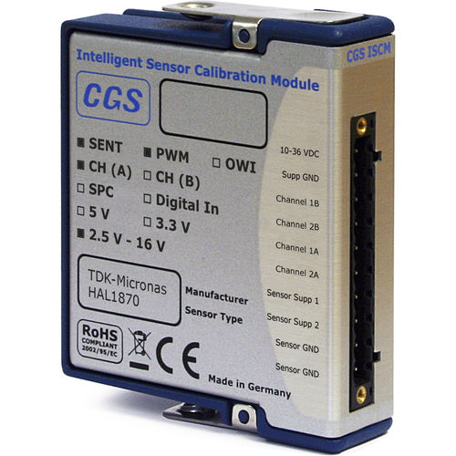 Module d'E/S analogique - ISCM TDK-Micronas HAL - CGS Computer Gesteuerte Systeme GmbH - CompactRIO / 4 canaux / FPGA