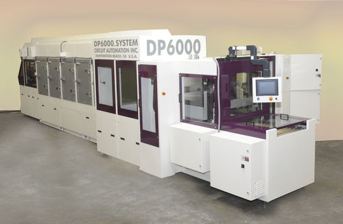 Coucheuse automatique - DP6000 - Circuit Automation - de résine photosensible / pour PCB