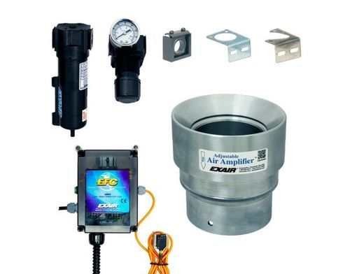 Amplificateur d'air variable - 6234DX - EXAIR - réglable / pour la ventilation et l'évacuation / pour haute température