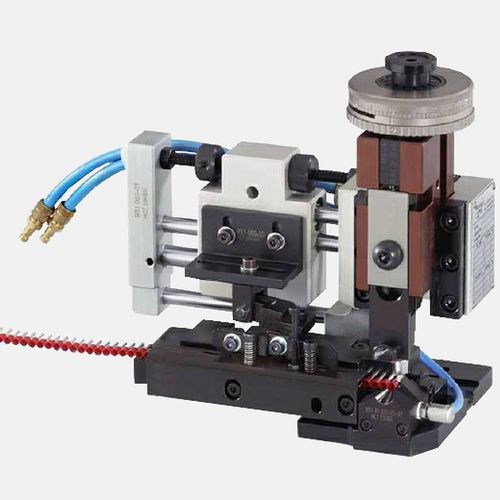 Sertisseuse de fils métalliques - GLOBAL – STAR 951 VAEH - Hanke Crimp-Technik GmbH - manuelle / pneumatique / à alimentation latérale