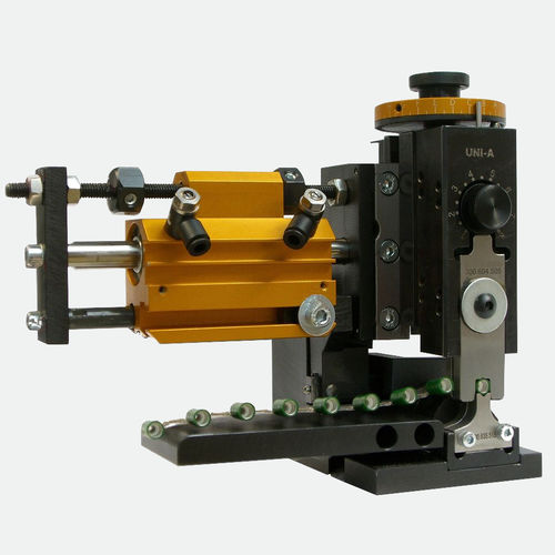 Sertisseuse de fils métalliques - UNI-A 720 - Hanke Crimp-Technik GmbH - manuelle / pneumatique / à alimentation latérale