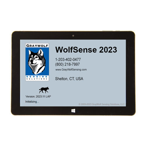 Logiciel de gestion - WolfSense  - GrayWolf Sensing Solutions - d'interface / enregistreur de données / audio