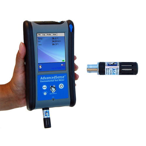 Capteur de température et d'humidité relative - RH-AS2 - GrayWolf Sensing Solutions - monté sur gaine / numérique