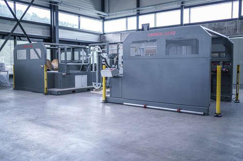 Ligne dérouleur / enrouleur pour films plastiques - Kabelmat Wickeltechnik GmbH - pour tuyaux / pour fils / pour flexible