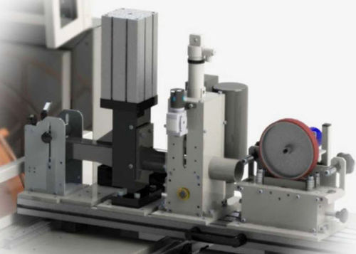 Appareil de découpe à lame verticale - MATIS 40 P - Kabelmat Wickeltechnik GmbH - pour métal / de tubes / multifonction