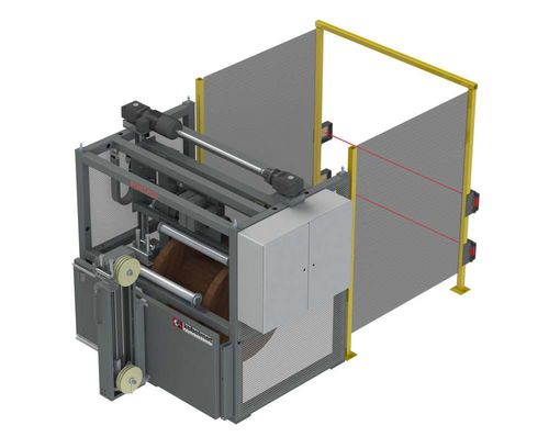 Dérouleur pour touret - PORTROL 1400 ABW - Kabelmat Wickeltechnik GmbH - manuel / à rouleaux