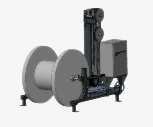 Dérouleur pour touret - TROMTRAK 1250 MOT - Kabelmat Wickeltechnik GmbH - automatique / mobile