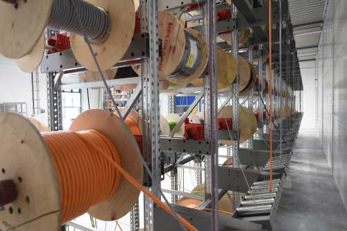 Rayonnage pour entrepôt de stockage - lagrol - Kabelmat Wickeltechnik GmbH - multistockage / à étagères / dynamique