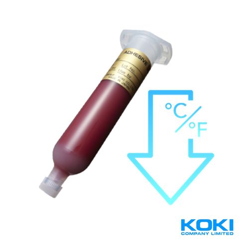 Colle époxy - JU-90LT-3 - Koki Company Limited - pour plastique / monocomposant