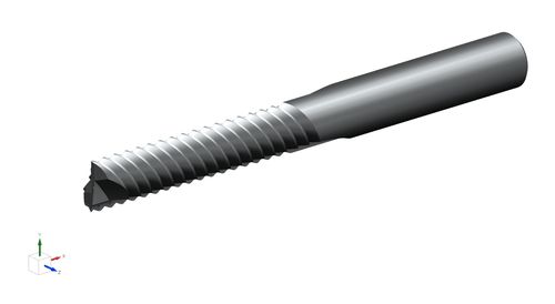 Fraise en bout - CM180 End Mill SC - LEUCO Ledermann GmbH & Co. KG - monobloc / d'ébauche / de finition