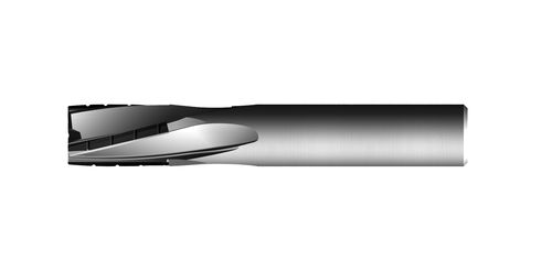 Fraise en bout - CM070 Spiral End Mill DP - LEUCO Ledermann GmbH & Co. KG - monobloc / d'ébauche / de finition