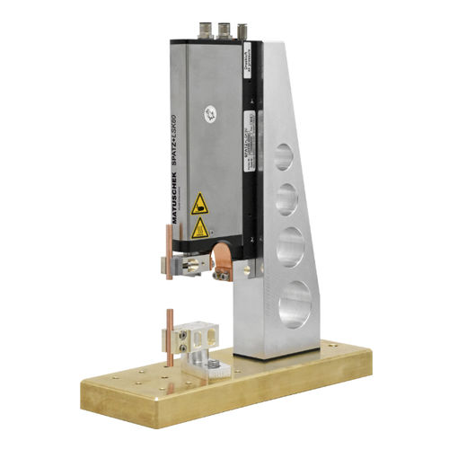 Tête de soudage servocommandée - SPATZ+LSK80 - Matuschek Meßtechnik GmbH - par résistance / par points / refroidie par air