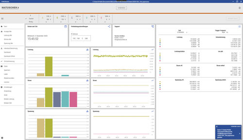 Logiciel de visualisation - POWERStudio - Matuschek Meßtechnik GmbH - de mesure / d'acquisition de données / d'acquisition