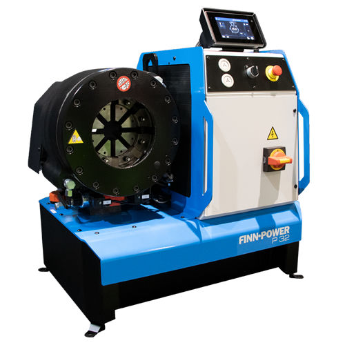 Sertisseuse pour flexible hydraulique - P32SCC - Lillbacka Finn-Power - automatique / électrohydraulique / à pédale