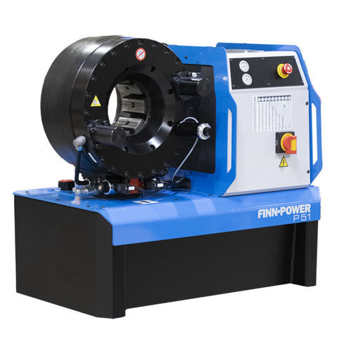 Sertisseuse de tuyau flexible - P51 - Lillbacka Finn-Power - pour flexible hydraulique / automatique / hydraulique