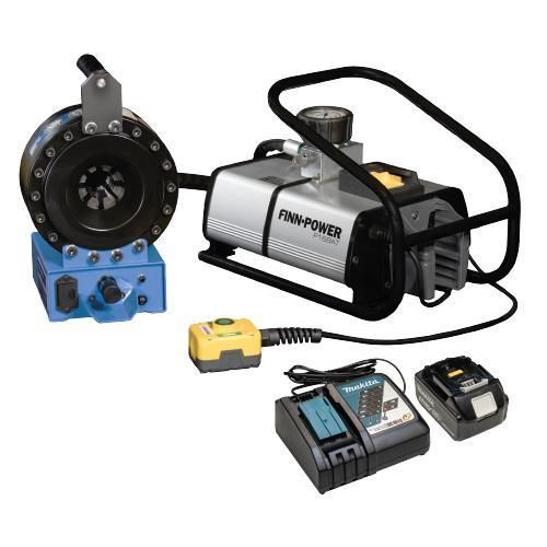 Sertisseuse automatique - P16BAT - Lillbacka Finn-Power - hydraulique / sur batterie / compacte