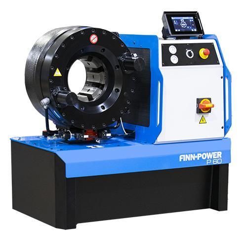 Sertisseuse de tuyau flexible - P60 - Lillbacka Finn-Power - automatique / hydraulique / électrohydraulique