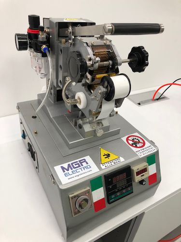 Machine de marquage à chaud - EASY PRINT - MGR Electro Srl - manuelle / pour câbles / automatique