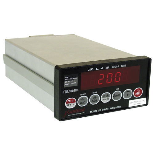 Indicateur de pesage affichage à LED - 200 - Cardinal Scale - encastrable / RS-232