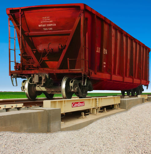 Pont-bascule ferroviaire robuste - LPRA series - Cardinal Scale - en acier / pour charges lourdes / bas profil
