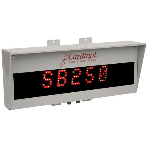 Afficheur à distance - SB250 - Cardinal Scale - à LED / alphanumérique / 5 x 7
