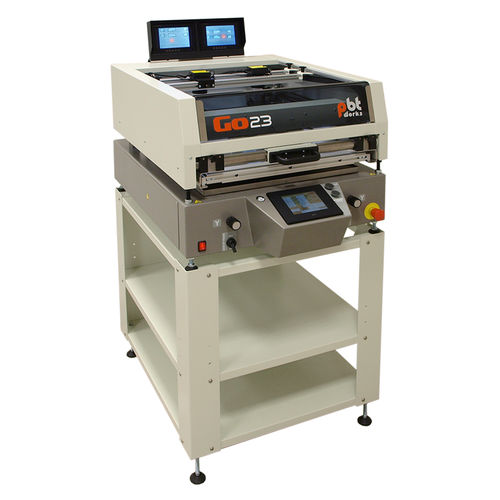 Machine de sérigraphie semi-automatique - Go23 - PBT Works s.r.o. - de pâte à braser / CMS / PCB