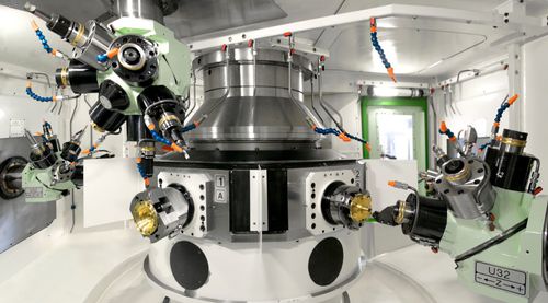 Machine transfert rotative - TSP 3 - Riello Macchine Transfer - CNC / de tournage / de fraisage