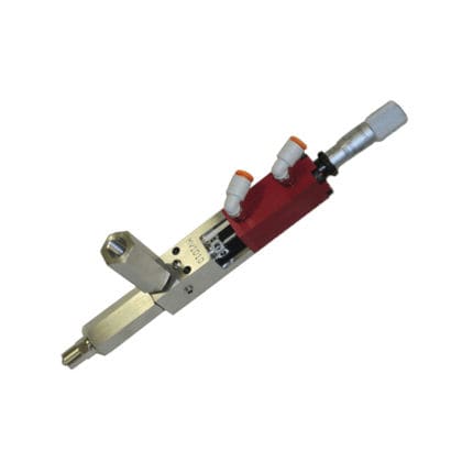 Vanne à pointeau - MV250-LL - PVA - électrique / manuelle / de réglage