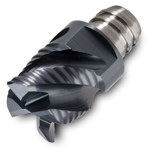 Outil de fraisage deux tailles - Chip-Surfer™ 4 series - Ingersoll Cutting Tools - monobloc / d'ébauche / d'épaulement
