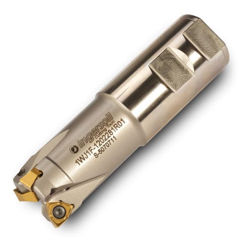 Fraise deux tailles - DIPOS-HEXA™ 1WJ1F-1 series - Ingersoll Cutting Tools - à rayon / en bout / à plaquettes indexables