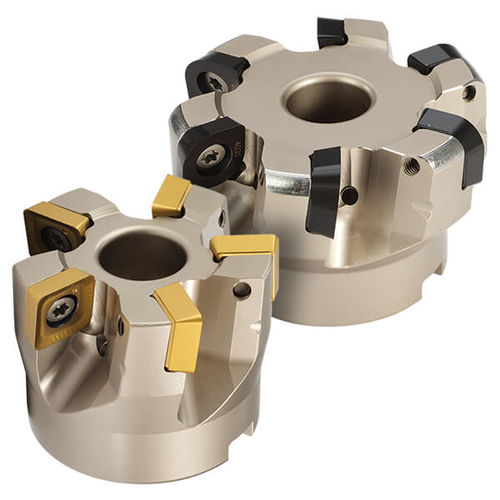 Fraise deux tailles - Gold-Quad 5J5P series  - Ingersoll Cutting Tools - à rayon / à plaquettes amovibles / à surfacer